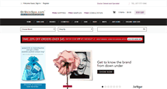 Desktop Screenshot of drskinspa.com